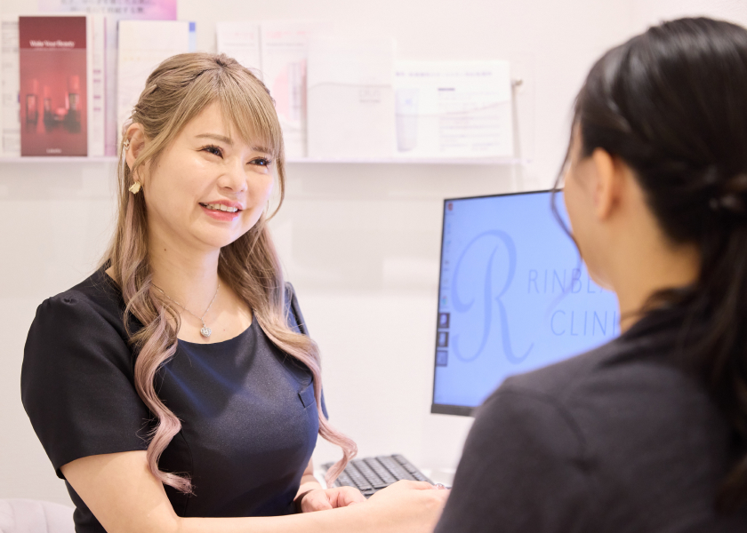 医師の笑顔