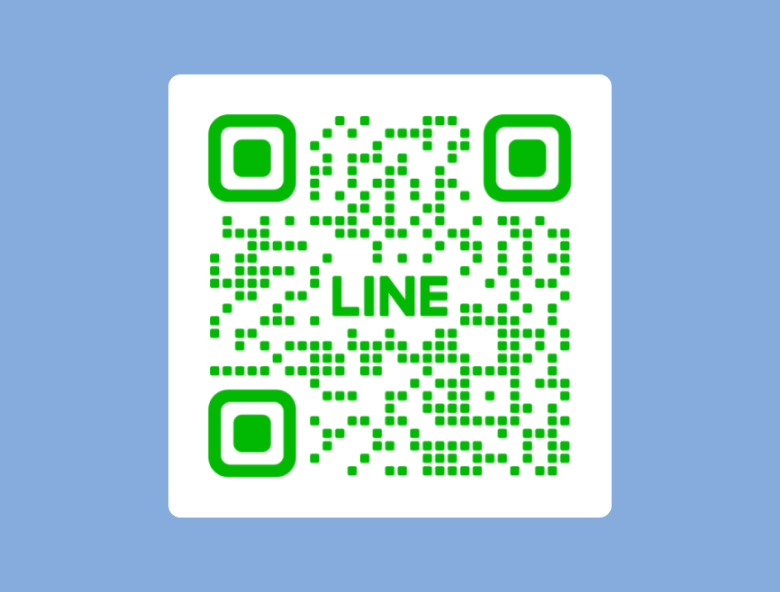 LINE予約：公式LINE友だち追加用QRコード
