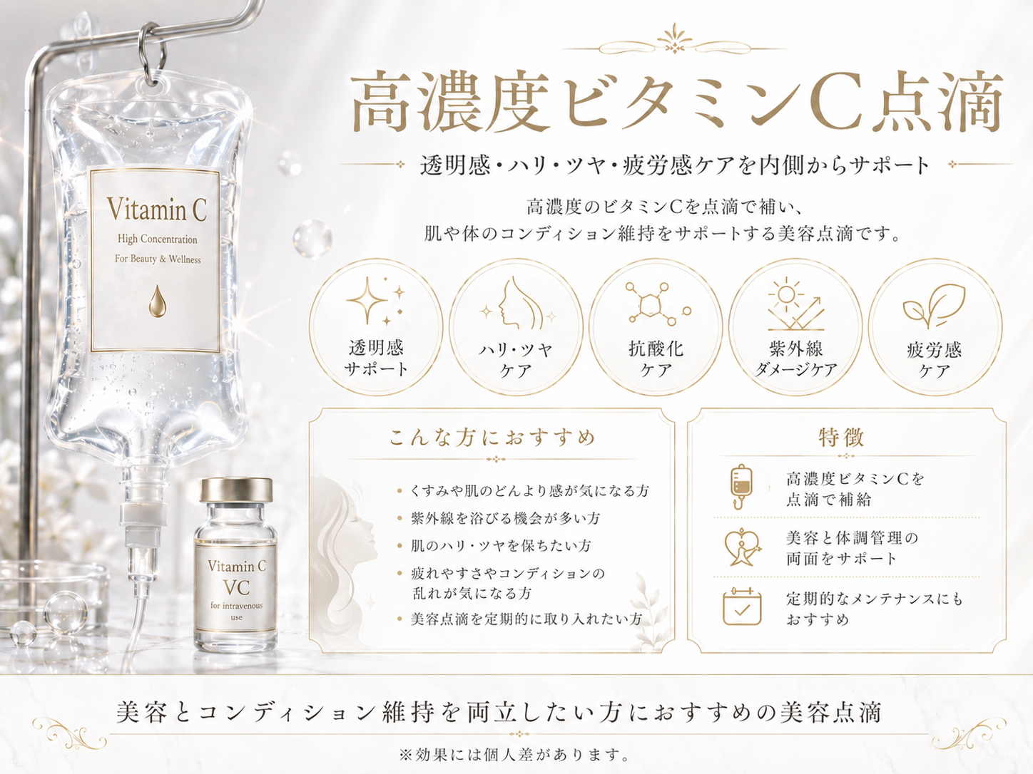 高濃度ビタミンC点滴