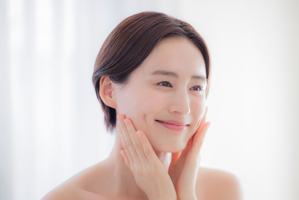 心斎橋で肌育治療を受けた女性